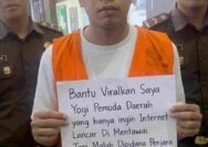 Yogi pemuda Mentawai dijadikan tersangka atas niat baiknya ,agar masyarakat pedalaman menikmati internet